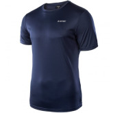 HI-TEC Sibic pánské sportovní tričko s krátkým rukávem Tm. modré, vel. L