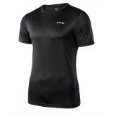 HI-TEC Sibic pánské sportovní tričko s krátkým rukávem černé, vel. M
