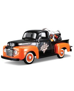 Harley Davidson Ford F-1 Pickup + FLH Duo Glide