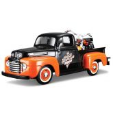 Harley Davidson Ford F-1 Pickup + FLH Duo Glide