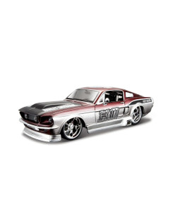 Maisto Harley Davidson Custom, 1967 Ford Mustang GT, 1:24