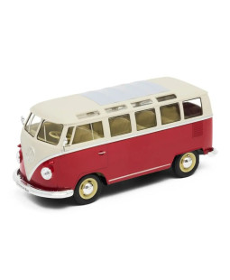 Welly VW 1963 T1 Bus Červený 1:24