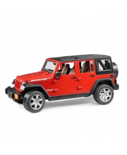 Bruder 2525 Jeep Wrangler Unlimited Rubicon červený