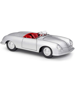 Welly Porsche 356 No.1 Roadster 1948 stříbrné 1:24