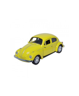 Welly Volkswagen Beetle Hard Top, Žlutý 1:34-39