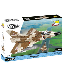 COBI 5818 Cold War Mirage IIIC, 1:48, 444 kostek