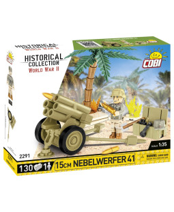 Cobi 2291 III WW 15 cm Nebelwerfer 41, 1:35, 130 kostek