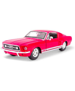 Maisto Ford Mustang GT (1967) červený 1:24