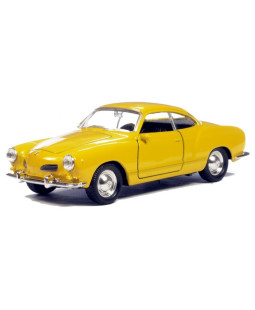 Welly Volkswagen Karmann Ghia Coupe, žluté 1:34