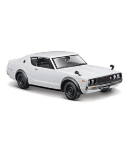 Maisto Nissan Skyline 2000GT-R (KPGC110) 1979, bílý, 1:24