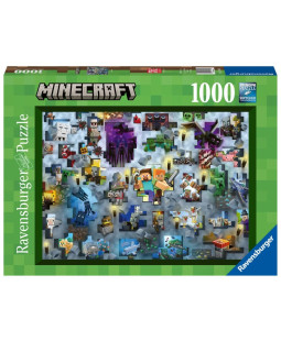 Ravensburger Puzzle Challenge Minecraft 1000 dílků