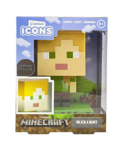 Lampička, Světlo Icon Light Minecraft Alex