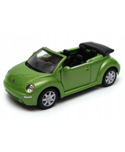 Welly VW New Beetle convertible, zelený 1:34-39