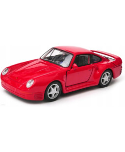 Welly Porsche 959, červené 1:34-39