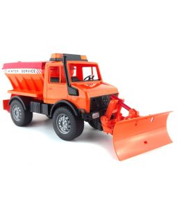 Bruder 2572 Mercedes Benz Unimog pro zimní údržbu silnic