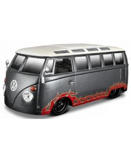 Maisto Volkswagen Van, Šedý 1 : 24