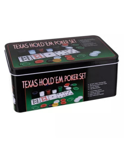 Pokerový set Texas Poker, 200 žetonů