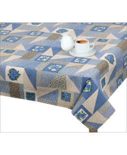 Bellatex Ubrus EMA - Patchwork modrá - 120x140 cm