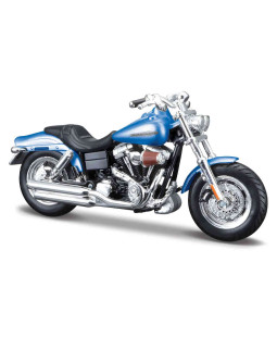 Maisto Harley Davidson FXDFSE CVO Fat Bob (2009) Modrý 1:18 