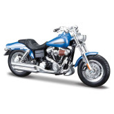 Maisto Harley Davidson FXDFSE CVO Fat Bob (2009) Modrý 1:18 