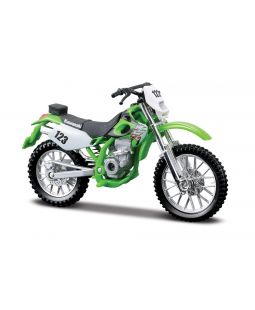 Maisto Kawasaki KLX 250 SR, Zelená 1 : 18