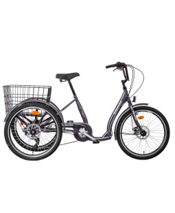 Liberty Trojkolka COMFY 7spd. Disk s diferenciálem, 2024 antracitová