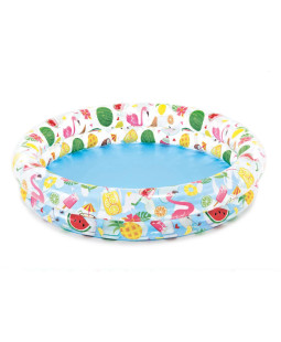 INTEX 59421 Kulatý dětský bazén Fruity 125x25 cm