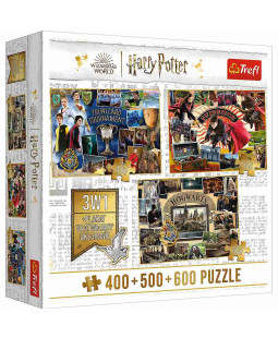 Trefl puzzle set 3v1 - Harryho Potter, Tournament