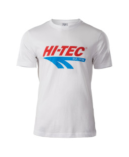 Hi-Tec RETRO White Pánské tričko, vel. XL