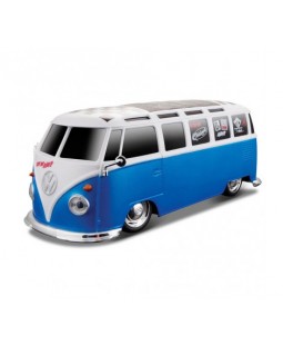 Maisto RC Auto Volkswagen Samba Bus, Modrý 1:24