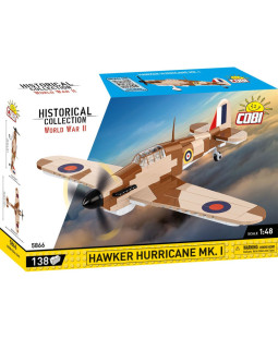 Cobi 5866 II WW Hawker Hurricane Mk. I, 1:48, 138 kostek