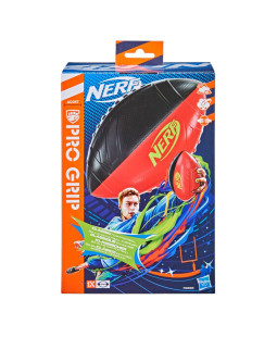 Míč Ragby Nerf Sports Pro Grip Football, černo-červený