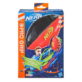 Míč Ragby Nerf Sports Pro Grip Football, černo-červený