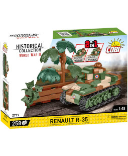 COBI 2719 II WW Renault R-35, PL/FR 2 v 1, 1:48, 258 kostek