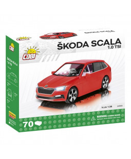 Cobi 24582 Škoda Scala 1.0 TSI, 1:35, 70 kostek