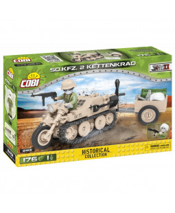 COBI 2401 II WW Sd. Kfz. 2 Kettenkrad, 176 kostek