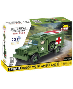 COBI 2257 Small Army 1942 Sanitka WC 54, 1:35, 293 kostek