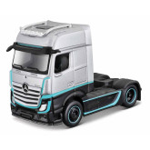 Maisto Custom Rigs-Mercedes-Benz Actros 1851, stříbrno-černá, 1:64