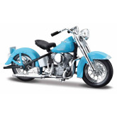 Maisto Harley Davidson 74FL Hydra Glide (1953) Blue, blister box, 1:18