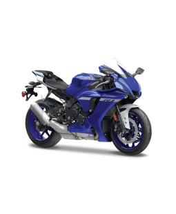 Maisto Motocykl, Yamaha YZF-R1 2021,modrá, 1:18