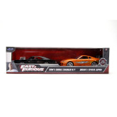 Rychle a zběsile Twin Pack Toyota Supra a Dodge Charger 1:32