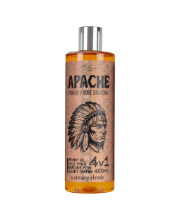 Bohemia Gifts Apache 4v1, sprochový gel, mýdlo, pěna, šampon, 400ml