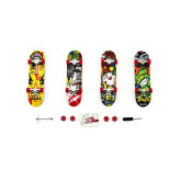 Prstový šroubovací skateboard, 10cm