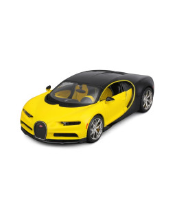 Maisto Bugatti Chiron, žluto-černá, Exotics, 1:24