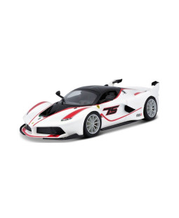 Bburago Ferrari Racing FXX K White 1:24