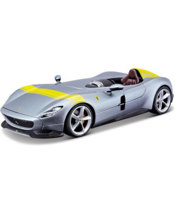 Bburago Ferrari Monza SP1 Silver Blue 1:24