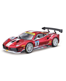 Bburago Ferrari Racing 488 Challenge 2017 Red 1:24