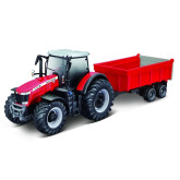 Bburago Farm traktor Messey Ferguson s vlečkou 1:50