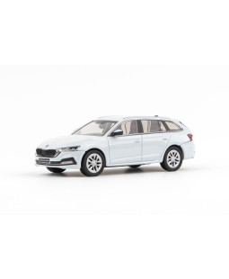 Abrex Škoda Octavia IV Combi (2020) Šedá Graphite Metalíza 1:43