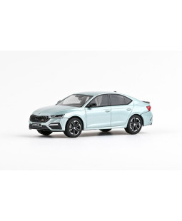 Abrex Škoda Octavia IV RS (2020) Zelená Arctic Metalíza 1:43